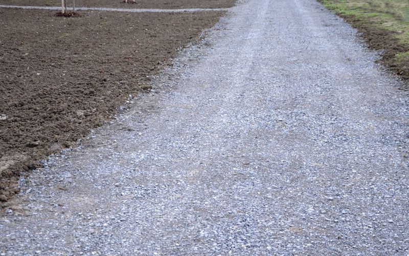 Adding Gravel to Dirt Road